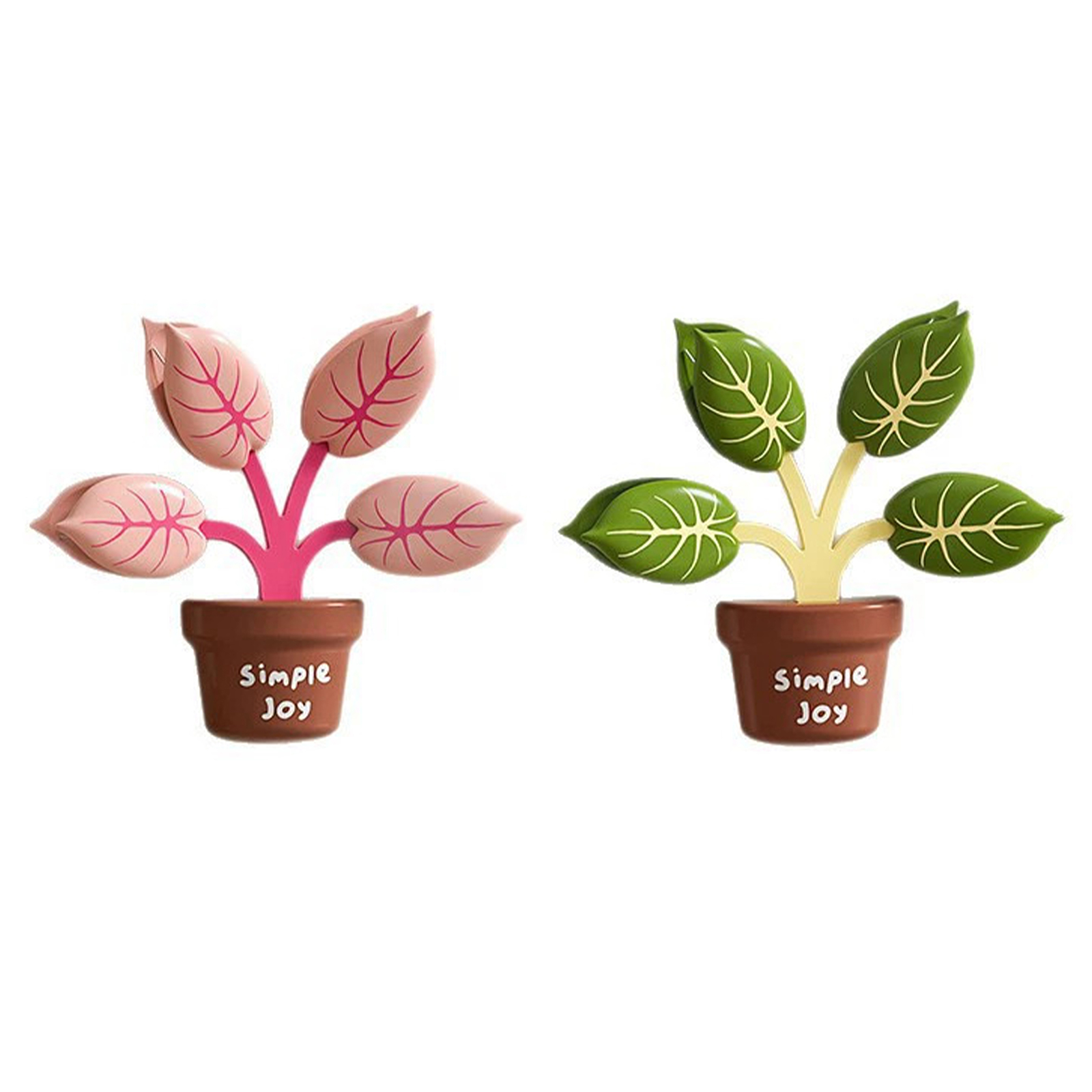 Food Snacks That Are Green - คลิปหนีบอาหารแม่เหล็กรูปใบไม้สีเขียว คลิปปิดผนึกถุง ABS สำหรับขนมขบเคี้ยว ชา เครื่องเทศ