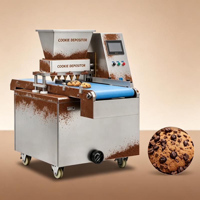 Food Energy Snacks - เครื่องทำคุกกี้กึ่งอัตโนมัติ เครื่องทำขนม เครื่องจำหน่ายอาหารอัตโนมัติ โรงงานผลิตเศษขนมปัง โรงงานผลิตอาหารและเครื่องดื่ม ประหยัดพลังงาน