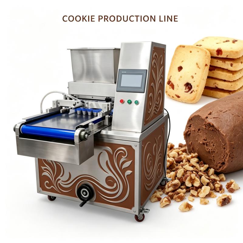 Food Energy Snacks - เครื่องทำคุกกี้กึ่งอัตโนมัติ เครื่องทำขนม เครื่องจำหน่ายอาหารอัตโนมัติ โรงงานผลิตเศษขนมปัง โรงงานผลิตอาหารและเครื่องดื่ม ประหยัดพลังงาน