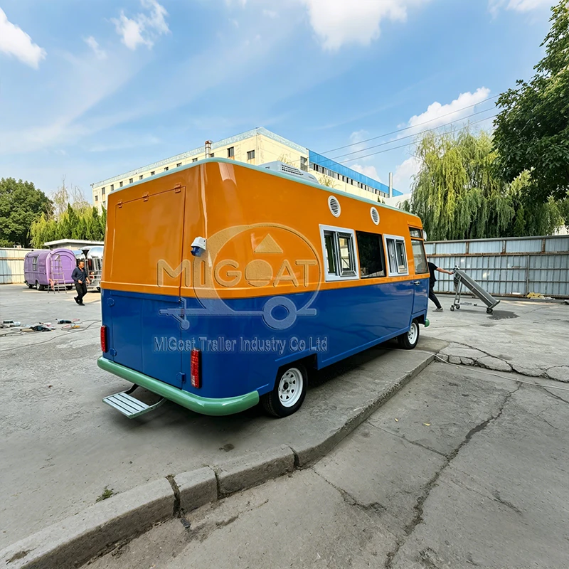 รถขายอาหารเคลื่อนที่เชิงพาณิชย - Food Truck With Snacks บทวิจารณ์และราคา