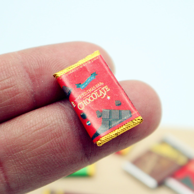 บ้านตุ๊กตาจิ๋ว1/12โมเดลช็อคโกแ - Food Snacks Candy บทวิจารณ์และราคา