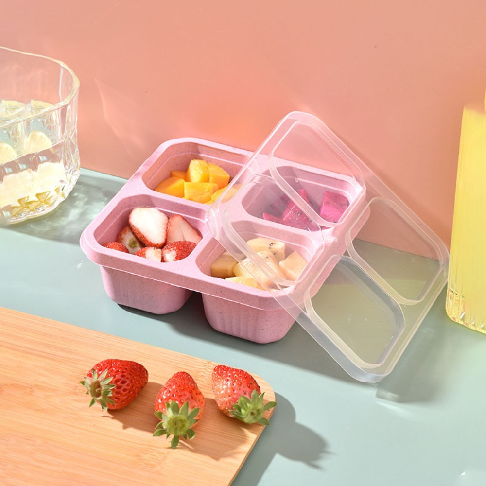 กล่องใส่อาหารแบบใช้ซ้ำได้ 1 ชิ - Food Snacks Candy บทวิจารณ์และราคา