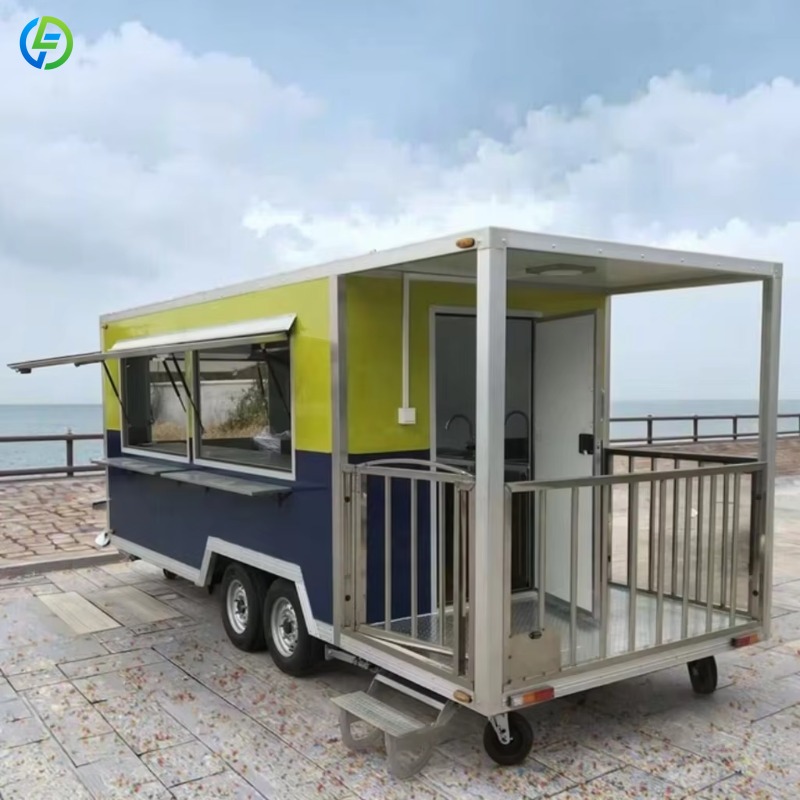 รถขายอาหารเคลื่อนที่แบบมีครัวค - Food Truck With Snacks บทวิจารณ์และราคา