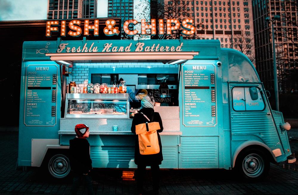 รถบรรทุกไอศกรีมไฟฟ้ารถพ่วงอาหา - Food Truck With Snacks บทวิจารณ์และราคา