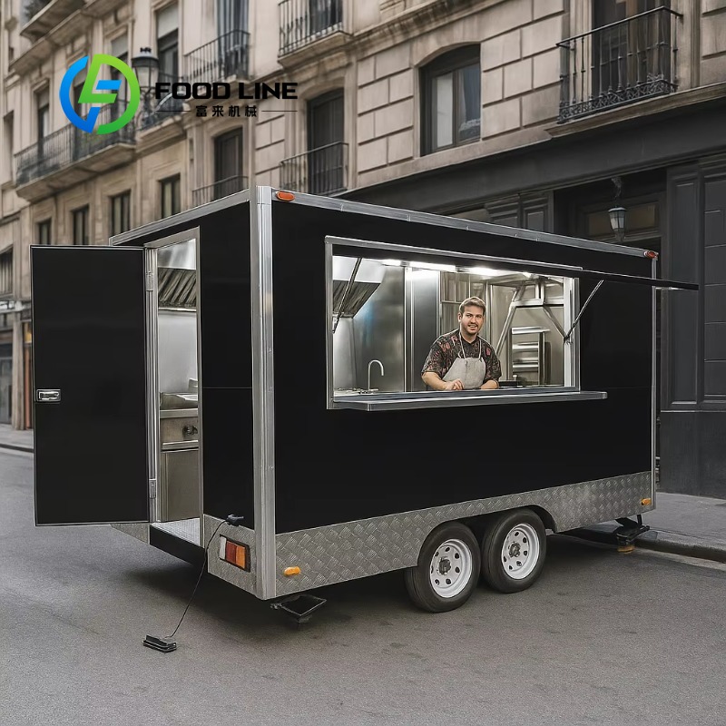 รถครัวเคลื่อนที่แบบกำหนดเอง รถ - Food Truck With Snacks บทวิจารณ์และราคา