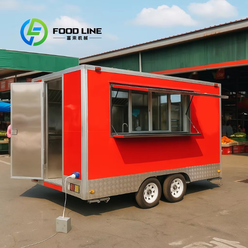 รถครัวเคลื่อนที่แบบกำหนดเอง รถ - Food Truck With Snacks บทวิจารณ์และราคา