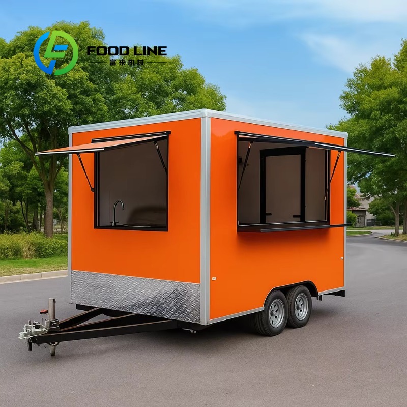 รถครัวเคลื่อนที่แบบกำหนดเอง รถ - Food Truck With Snacks บทวิจารณ์และราคา