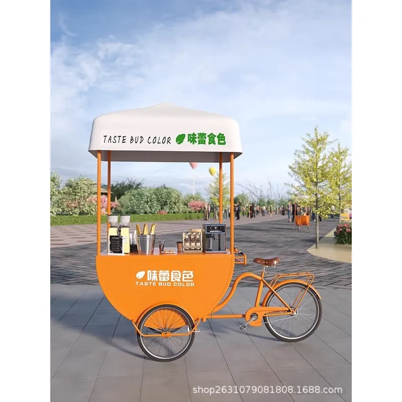 รถเข็นขายอาหารเคลื่อนที่กลางแจ - Food Truck With Snacks บทวิจารณ์และราคา