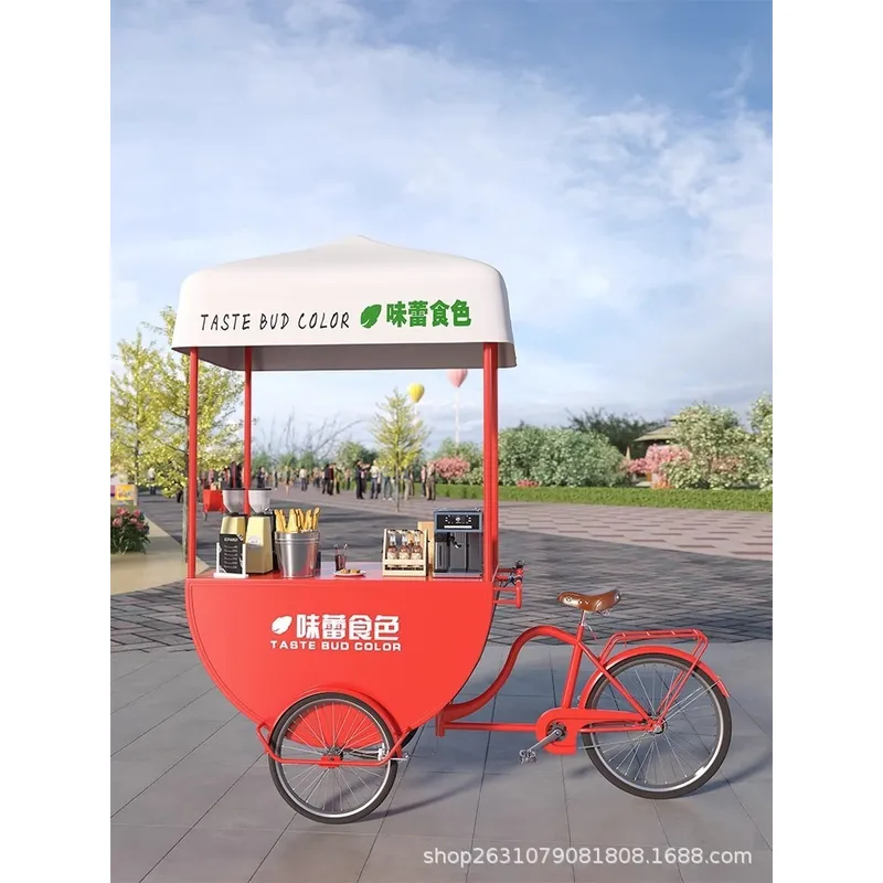 รถเข็นขายอาหารเคลื่อนที่กลางแจ - Food Truck With Snacks บทวิจารณ์และราคา