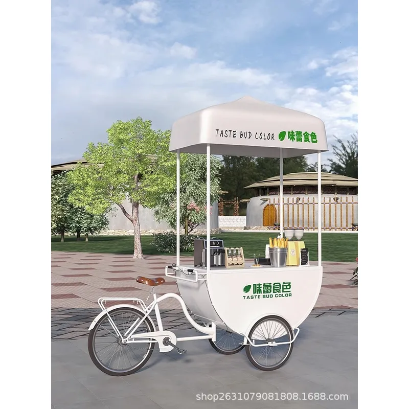 รถเข็นขายอาหารเคลื่อนที่กลางแจ - Food Truck With Snacks บทวิจารณ์และราคา