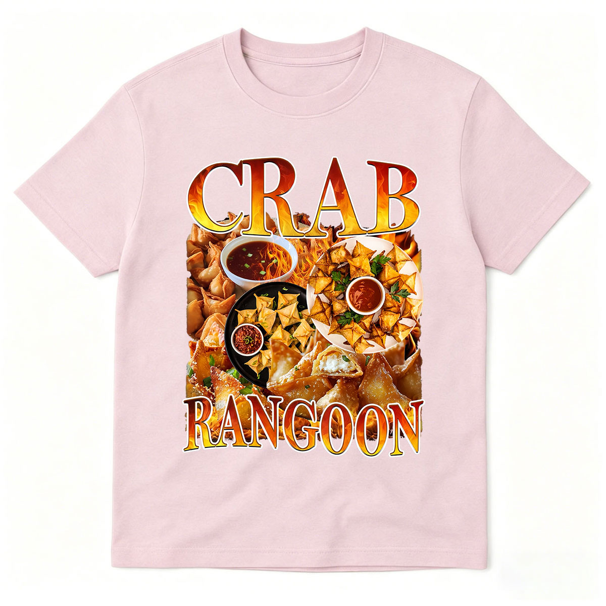 เสื้อยืดลายปูรังกูน อาหารวินเท - Food Snacks With Fiber บทวิจารณ์และราคา