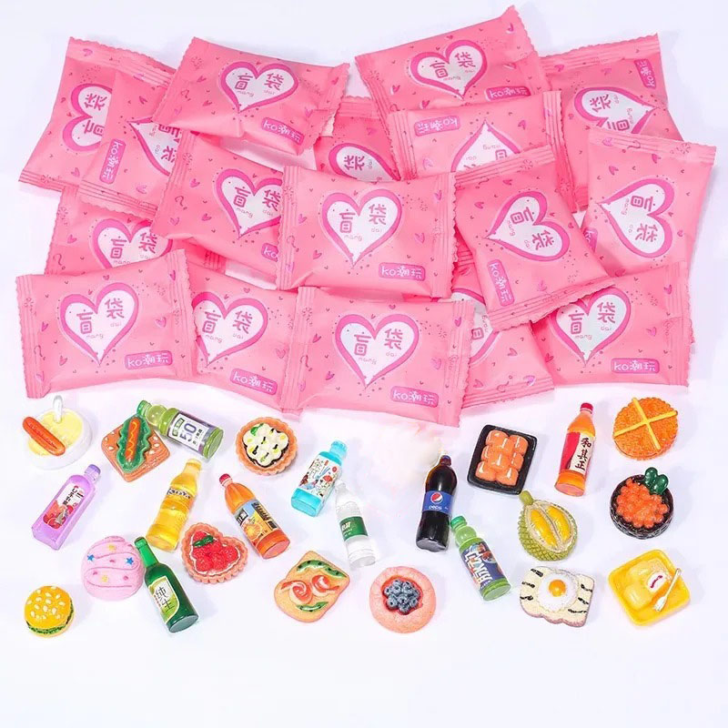 ของเล่นจำลองอาหารจิ๋วแบบสุ่ม ข - Food Like Snacks บทวิจารณ์และราคา