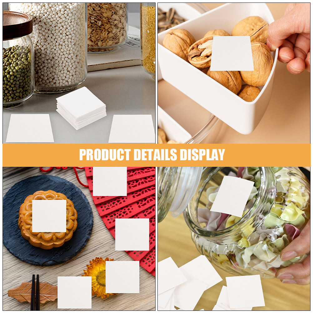 แผ่นดูดความชื้นใยพืชสีขาวทรงสี - Food Snacks With Fiber บทวิจารณ์และราคา