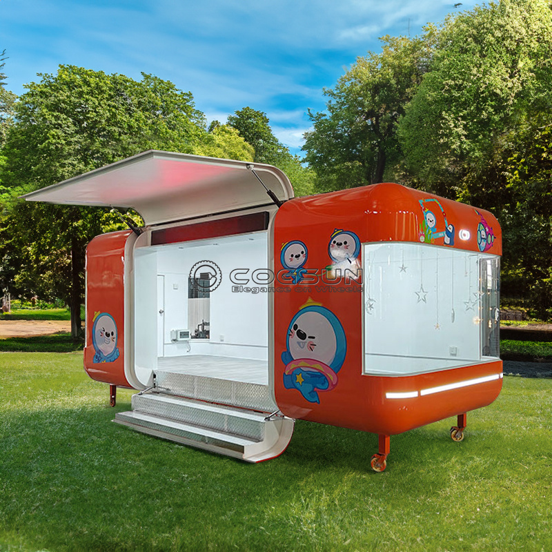 Street Mobile Food Trailer พิซ - Food Truck With Snacks บทวิจารณ์และราคา
