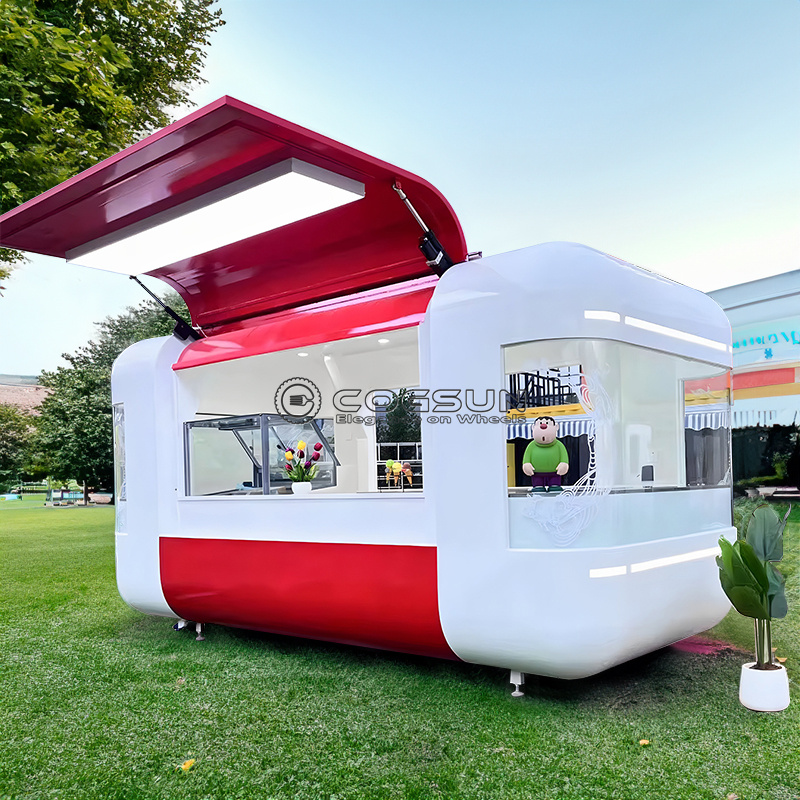 Street Mobile Food Trailer พิซ - Food Truck With Snacks บทวิจารณ์และราคา