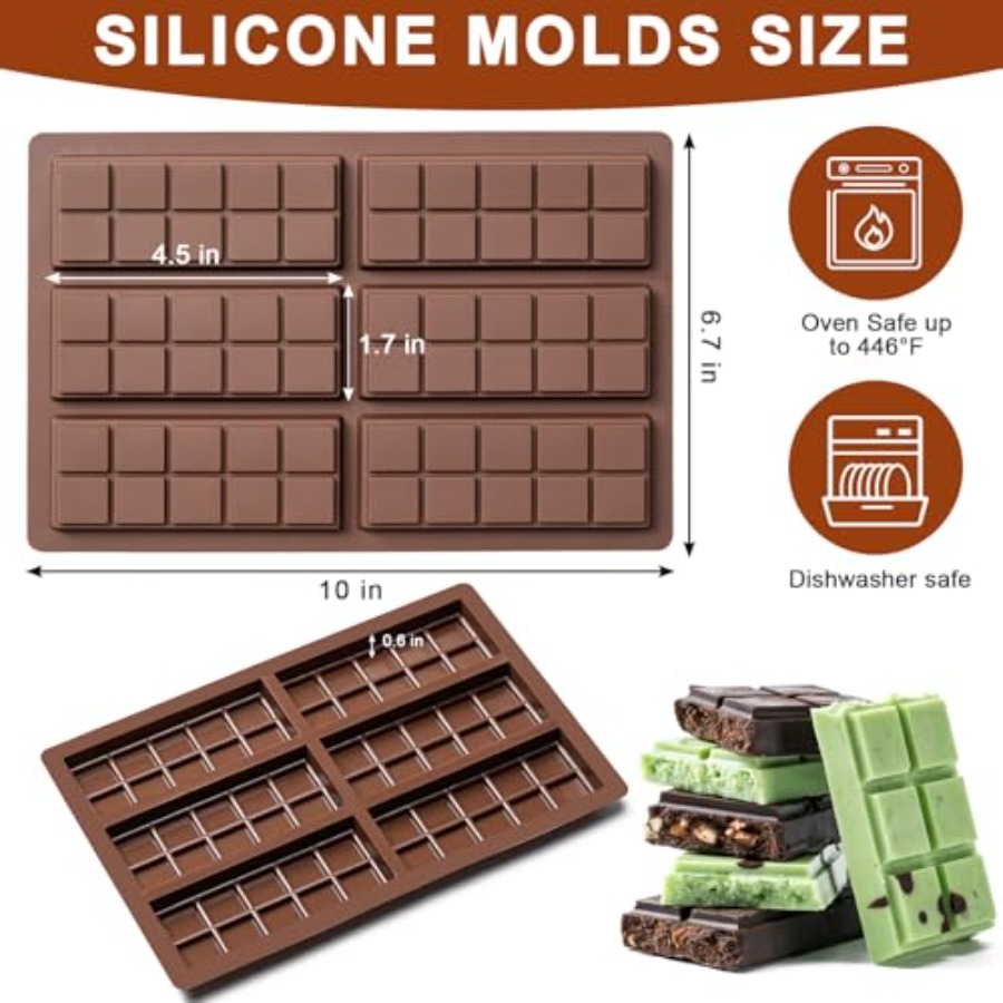 แม่พิมพ์ช็อกโกแลตแบบแท่ง ไม่ติ - Food Snacks Candy บทวิจารณ์และราคา