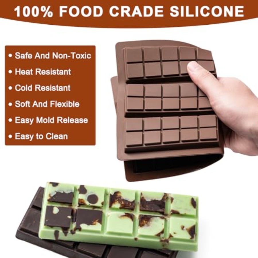 แม่พิมพ์ช็อกโกแลตแบบแท่ง ไม่ติ - Food Snacks Candy บทวิจารณ์และราคา