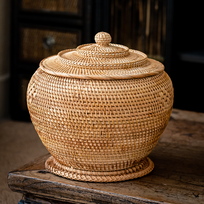 Handwoven ชาหวายเก็บกล่อง Puer - Food Snacks That Are Green บทวิจารณ์และราคา