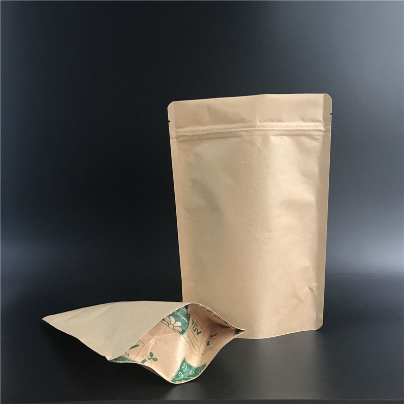 50pcs Resealable Doypack กระดา - Food Energy Snacks บทวิจารณ์และราคา